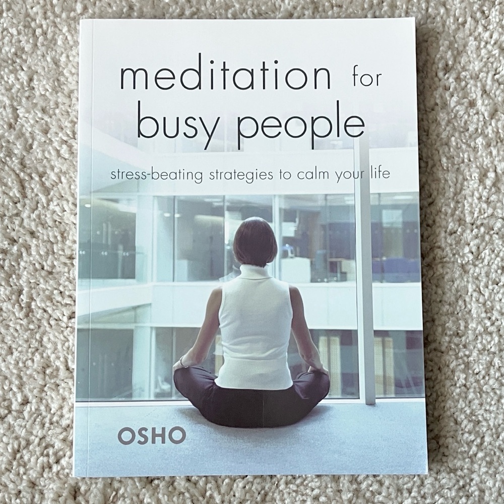 Meditation for Busy People by Osho Paperback Book